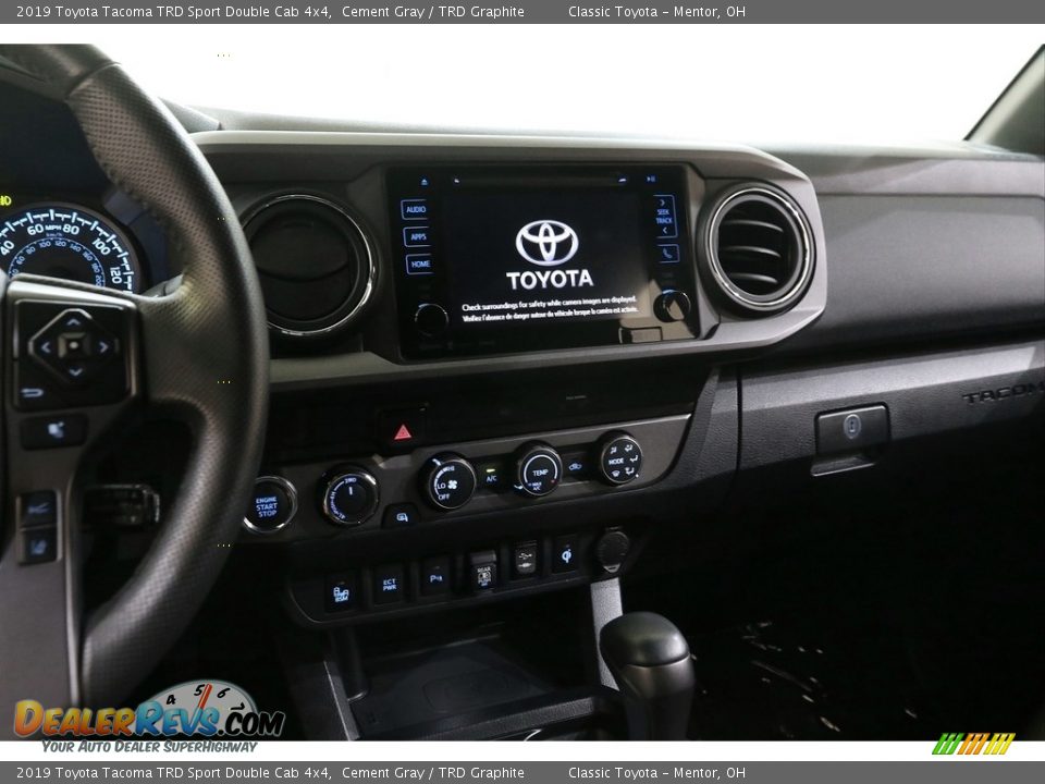 2019 Toyota Tacoma TRD Sport Double Cab 4x4 Cement Gray / TRD Graphite Photo #9