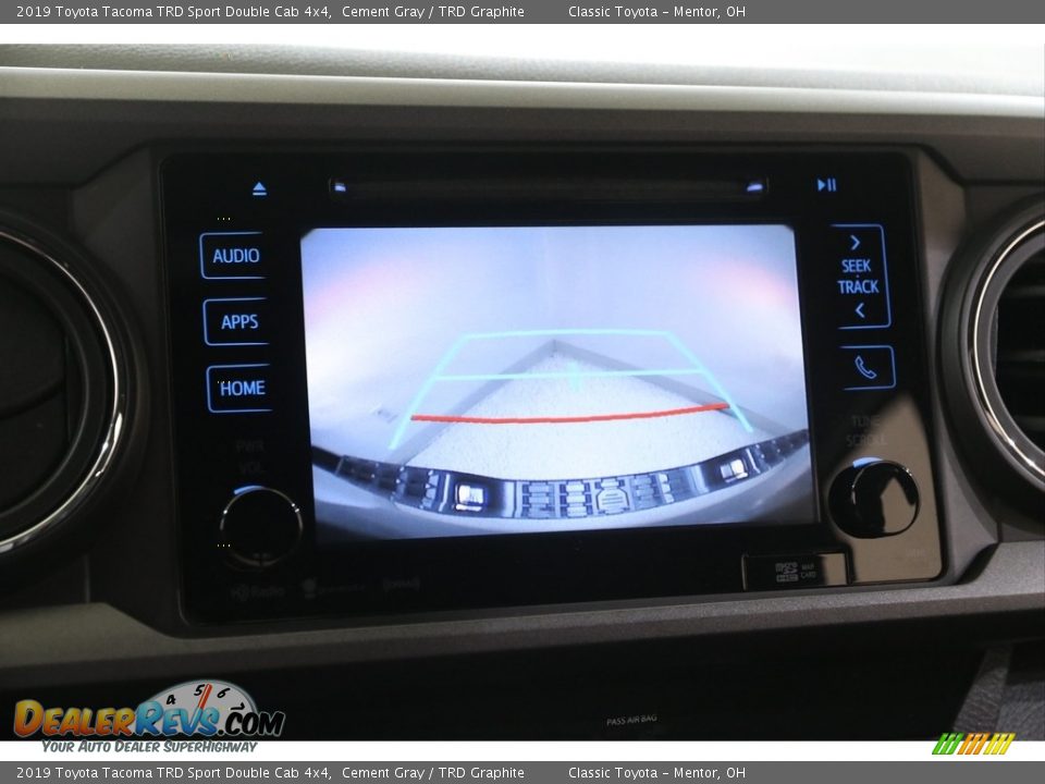 2019 Toyota Tacoma TRD Sport Double Cab 4x4 Cement Gray / TRD Graphite Photo #11