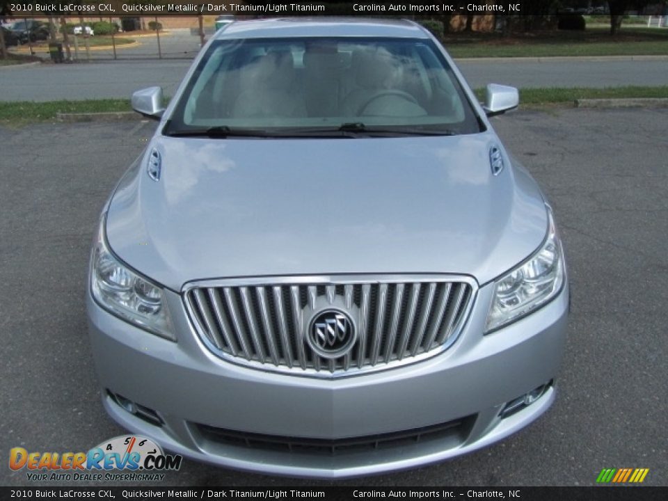 2010 Buick LaCrosse CXL Quicksilver Metallic / Dark Titanium/Light Titanium Photo #5