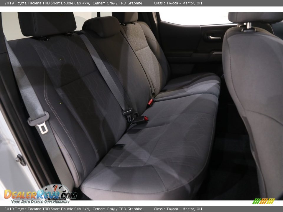 2019 Toyota Tacoma TRD Sport Double Cab 4x4 Cement Gray / TRD Graphite Photo #15