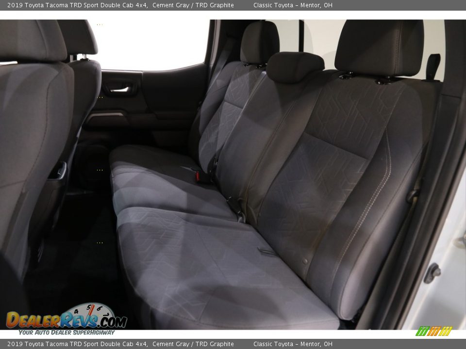 2019 Toyota Tacoma TRD Sport Double Cab 4x4 Cement Gray / TRD Graphite Photo #16