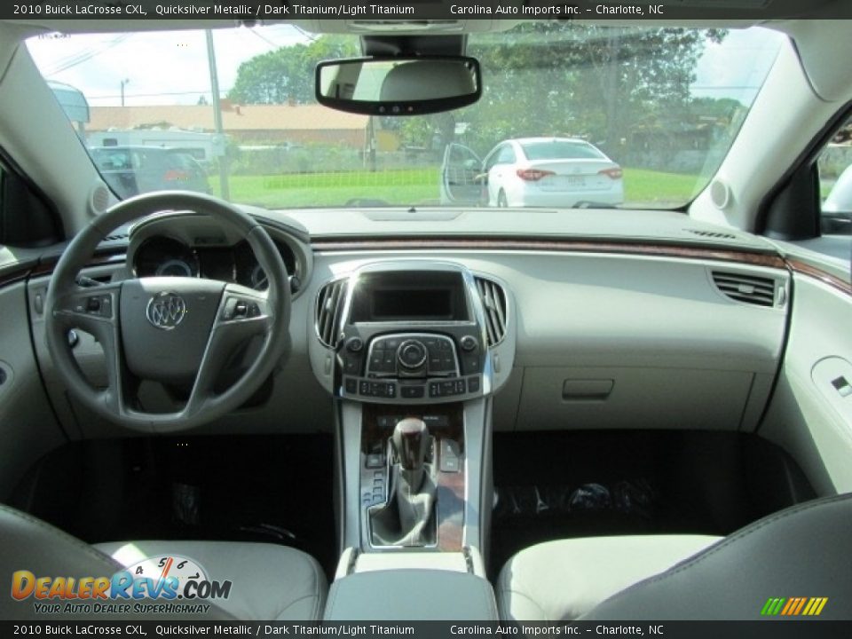 2010 Buick LaCrosse CXL Quicksilver Metallic / Dark Titanium/Light Titanium Photo #13