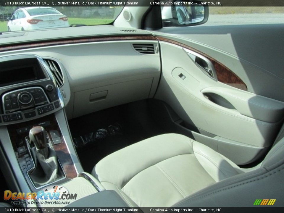 2010 Buick LaCrosse CXL Quicksilver Metallic / Dark Titanium/Light Titanium Photo #14