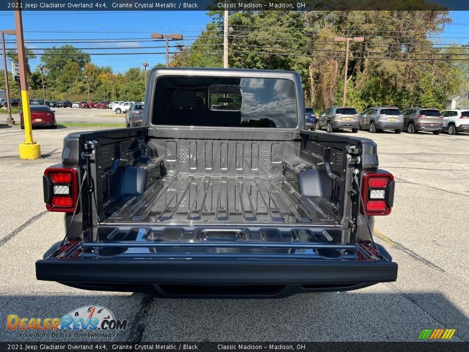 2021 Jeep Gladiator Overland 4x4 Granite Crystal Metallic / Black Photo #11