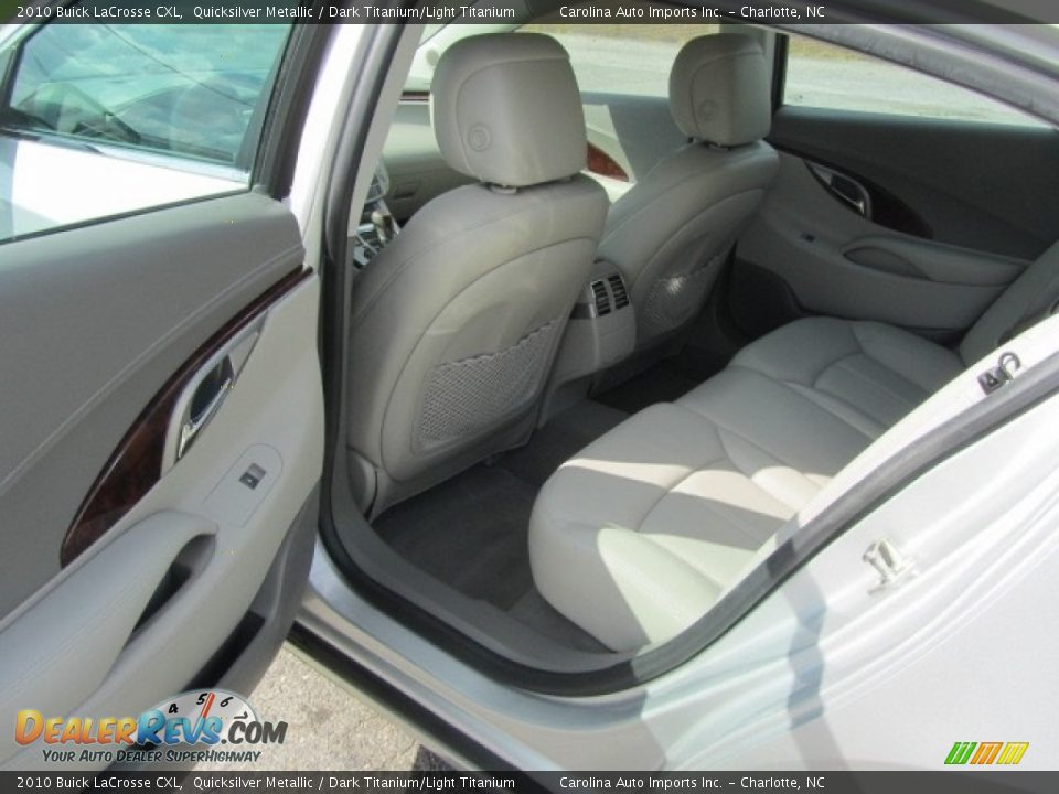 2010 Buick LaCrosse CXL Quicksilver Metallic / Dark Titanium/Light Titanium Photo #19