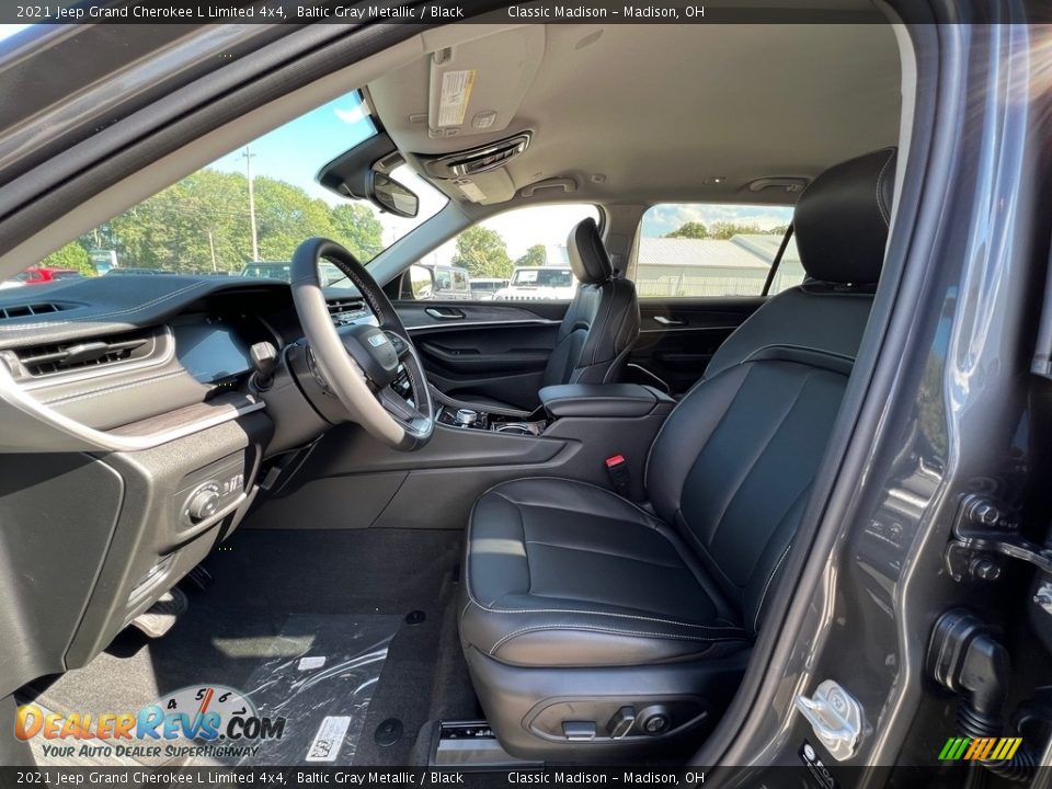 2021 Jeep Grand Cherokee L Limited 4x4 Baltic Gray Metallic / Black Photo #2