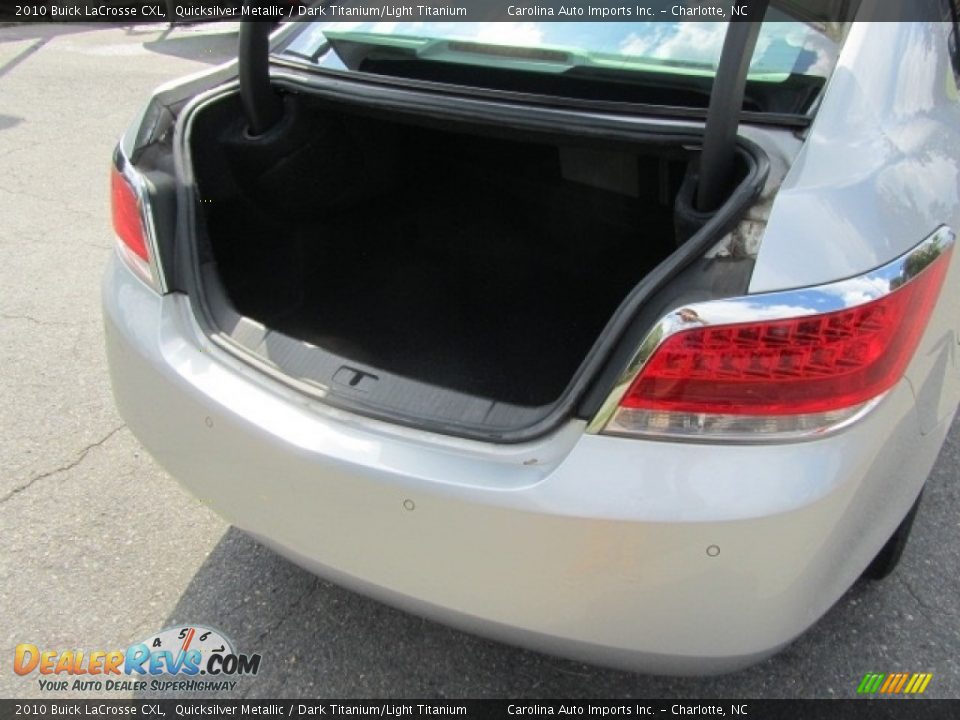 2010 Buick LaCrosse CXL Quicksilver Metallic / Dark Titanium/Light Titanium Photo #20