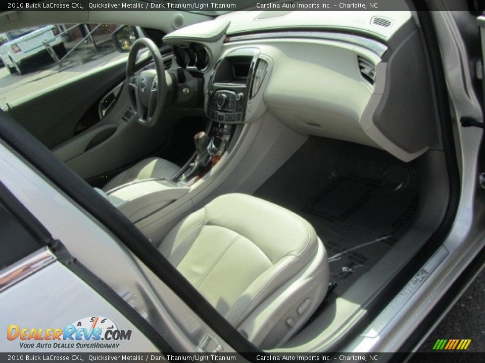2010 Buick LaCrosse CXL Quicksilver Metallic / Dark Titanium/Light Titanium Photo #21