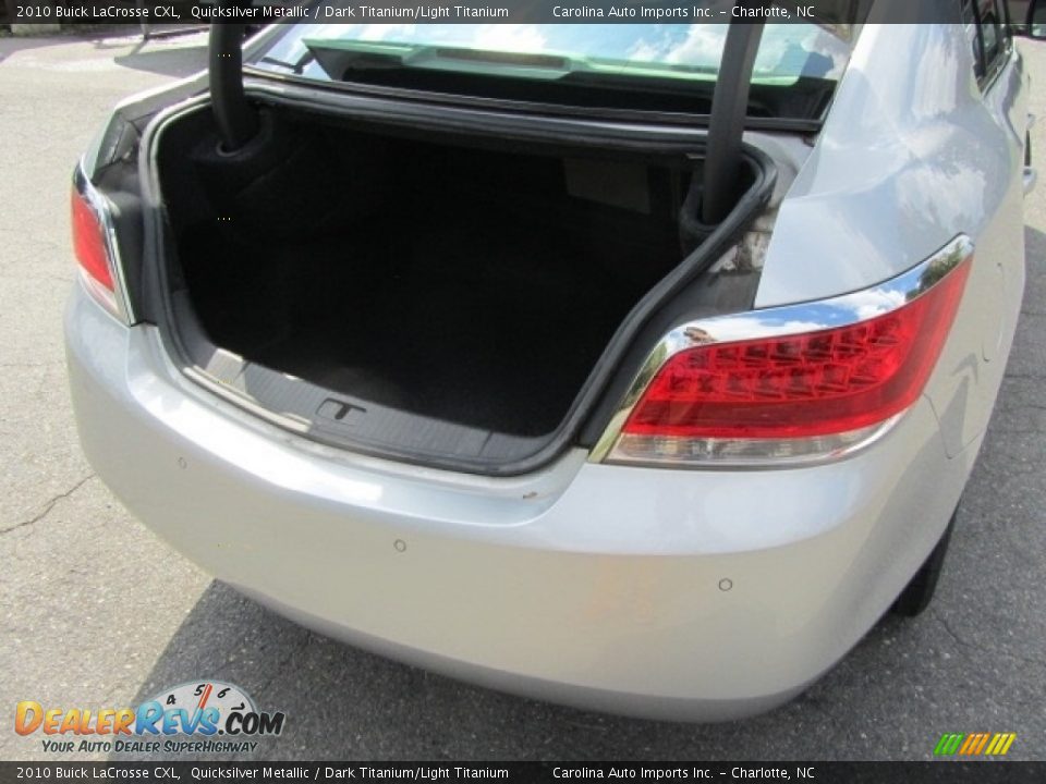 2010 Buick LaCrosse CXL Quicksilver Metallic / Dark Titanium/Light Titanium Photo #22