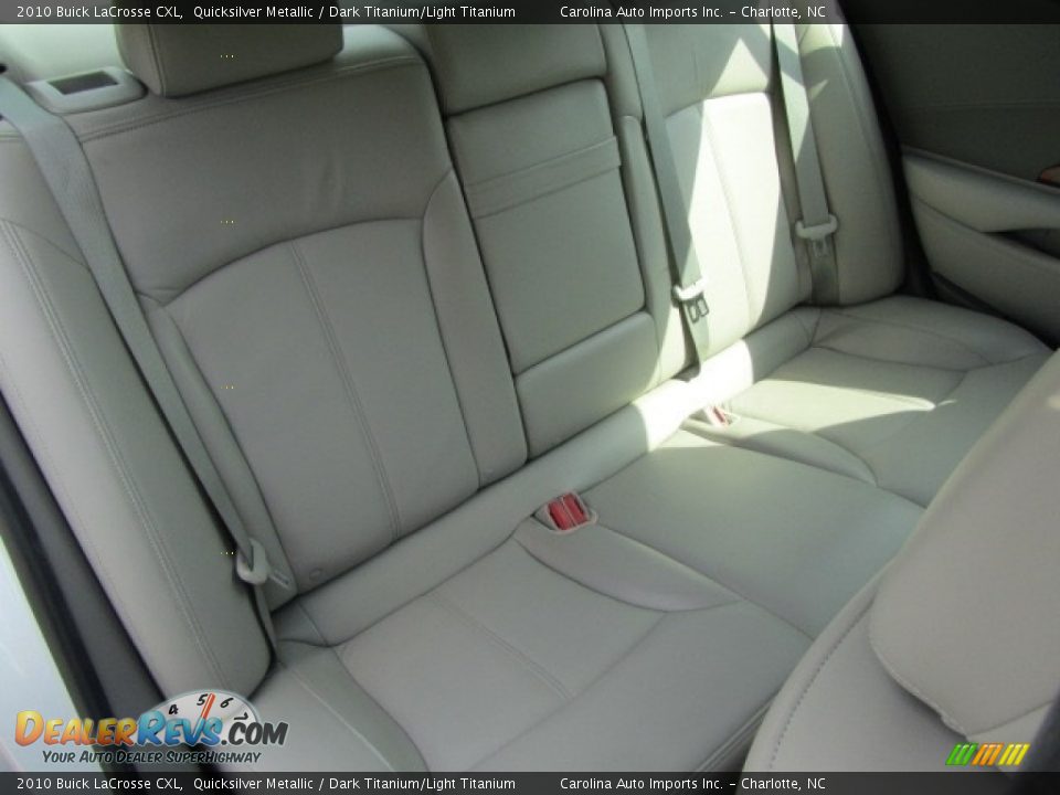 2010 Buick LaCrosse CXL Quicksilver Metallic / Dark Titanium/Light Titanium Photo #24