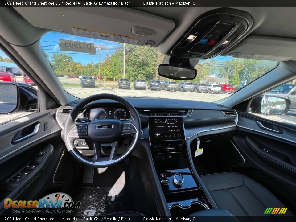 2021 Jeep Grand Cherokee L Limited 4x4 Baltic Gray Metallic / Black Photo #5