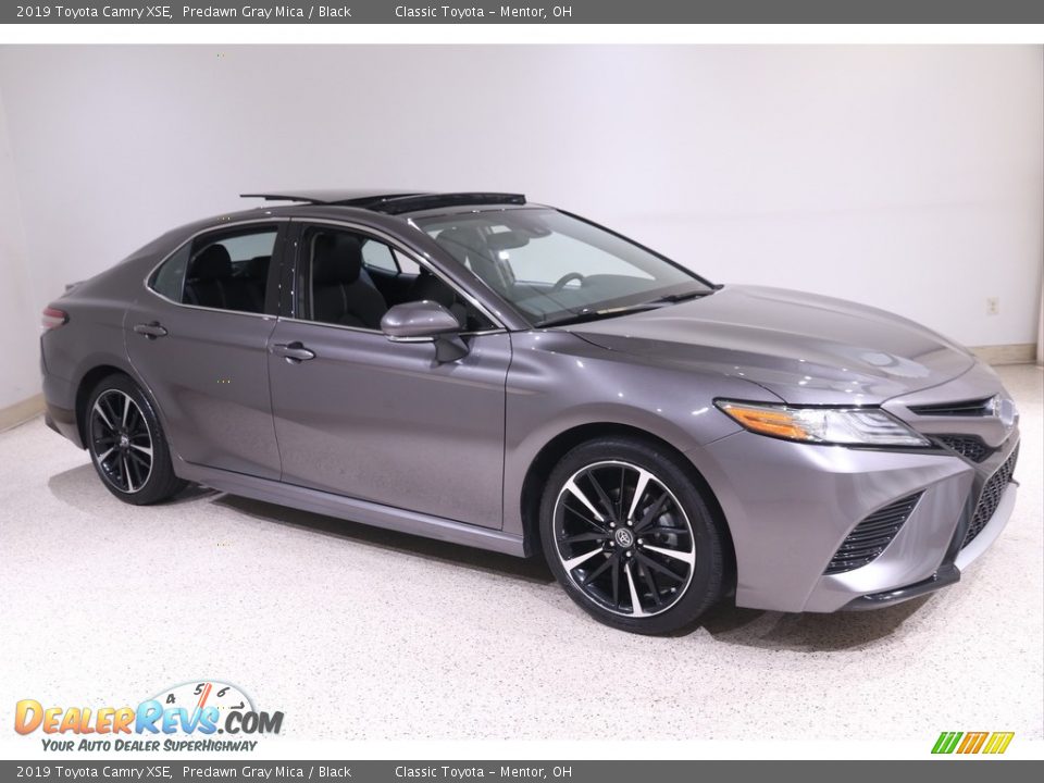 2019 Toyota Camry XSE Predawn Gray Mica / Black Photo #1