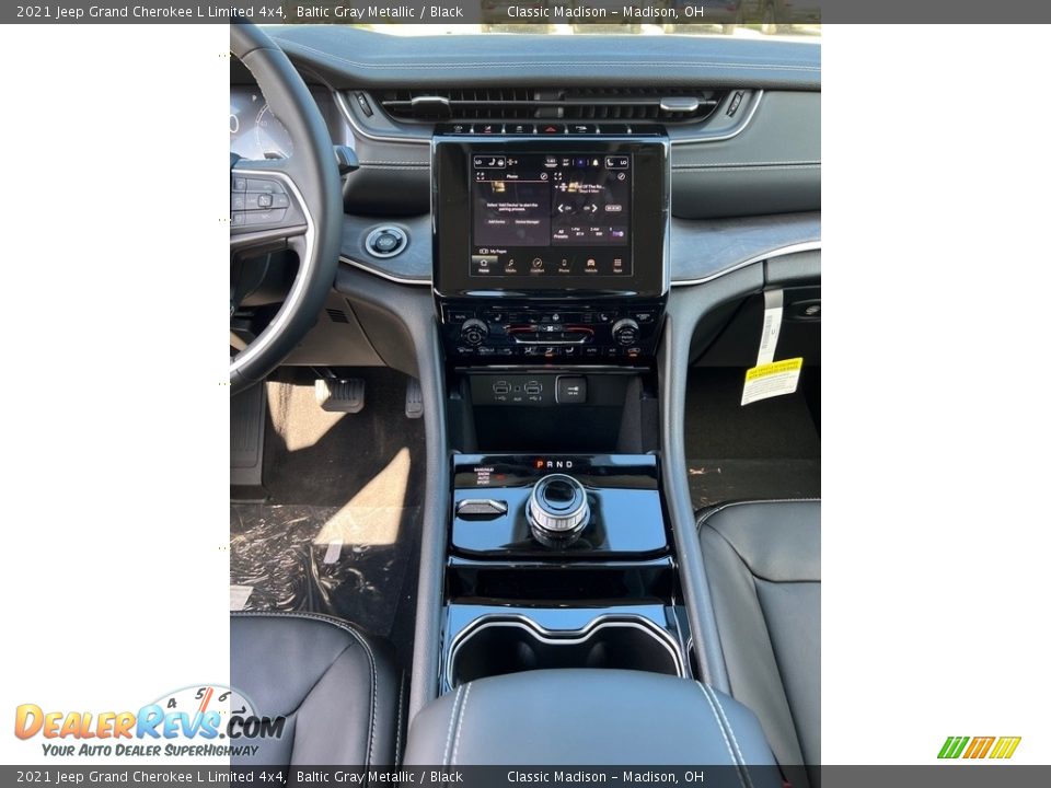 2021 Jeep Grand Cherokee L Limited 4x4 Baltic Gray Metallic / Black Photo #7