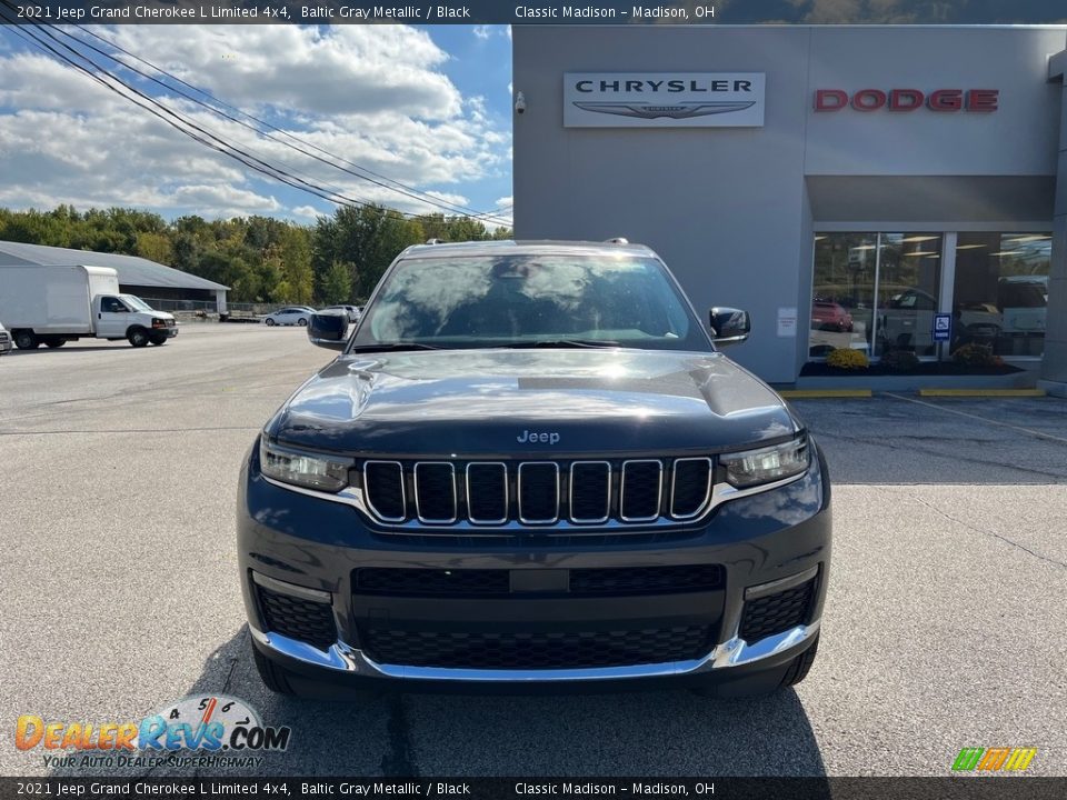 2021 Jeep Grand Cherokee L Limited 4x4 Baltic Gray Metallic / Black Photo #9