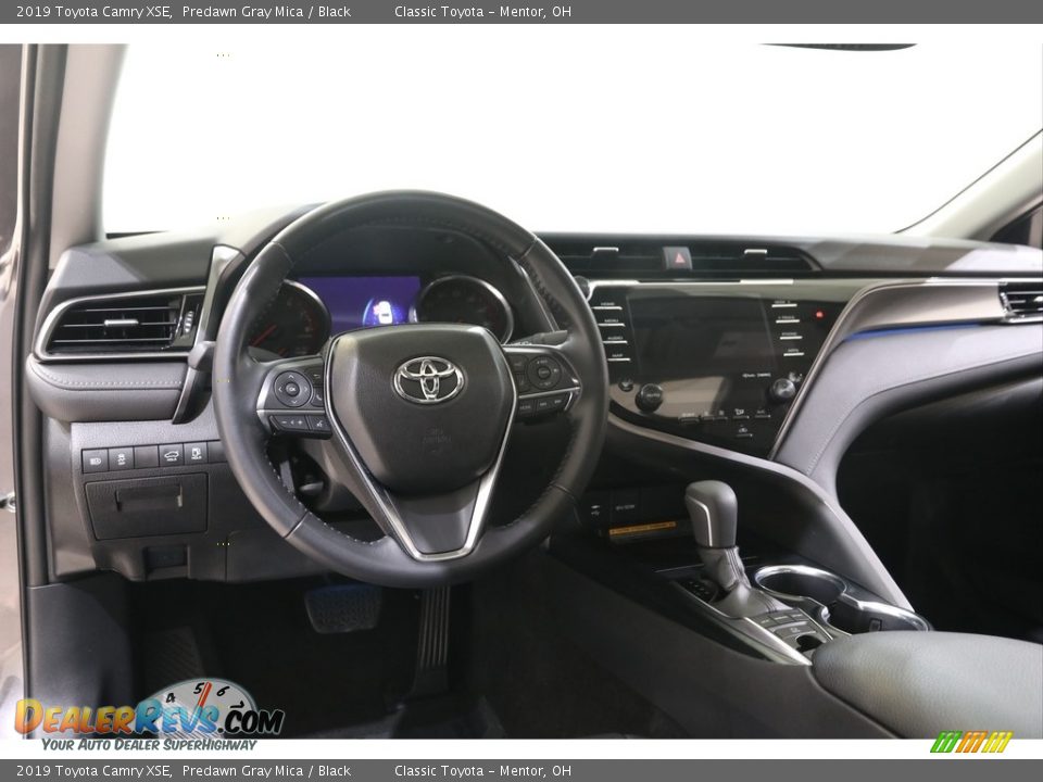 2019 Toyota Camry XSE Predawn Gray Mica / Black Photo #6