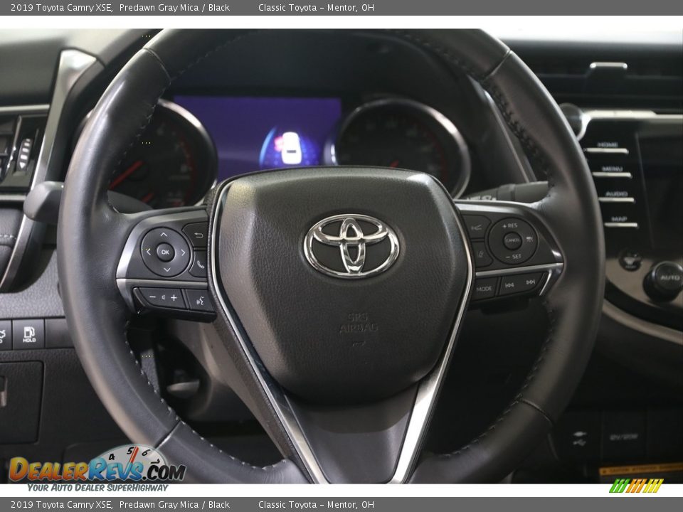 2019 Toyota Camry XSE Predawn Gray Mica / Black Photo #7