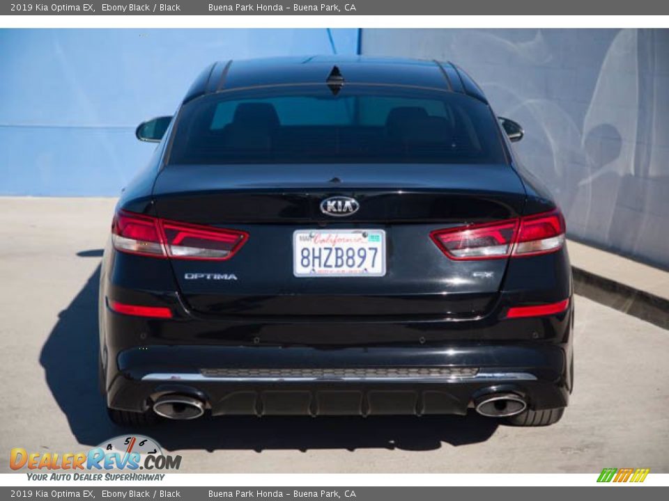 2019 Kia Optima EX Ebony Black / Black Photo #9