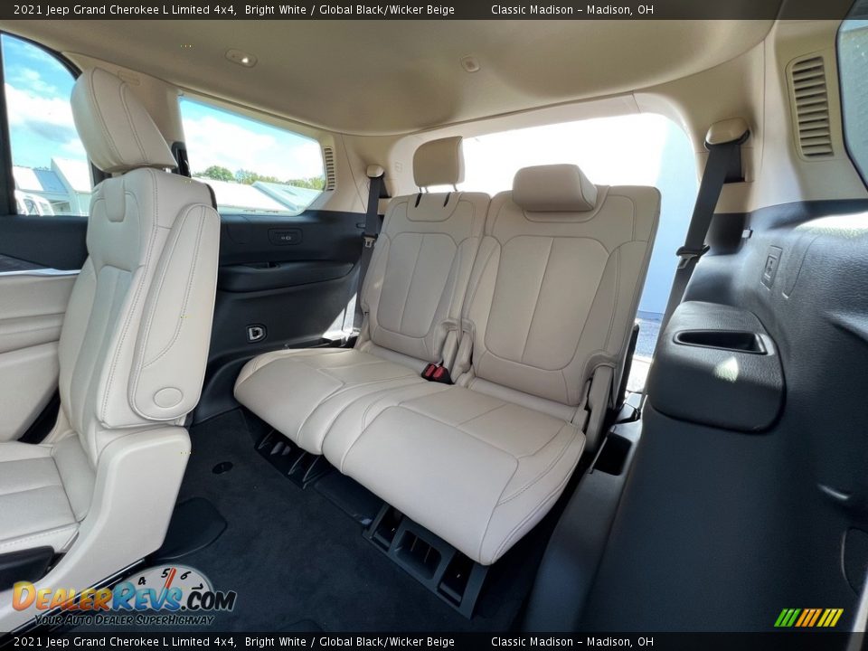 Rear Seat of 2021 Jeep Grand Cherokee L Limited 4x4 Photo #4