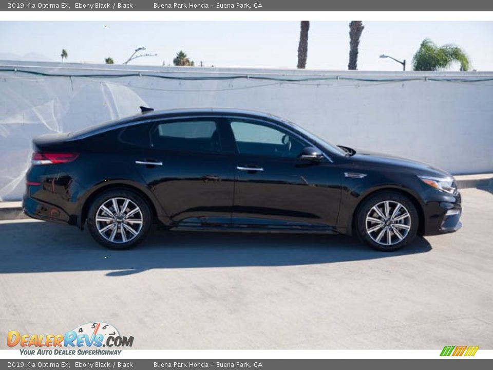 2019 Kia Optima EX Ebony Black / Black Photo #12