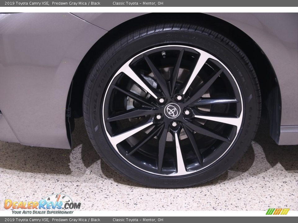 2019 Toyota Camry XSE Predawn Gray Mica / Black Photo #19