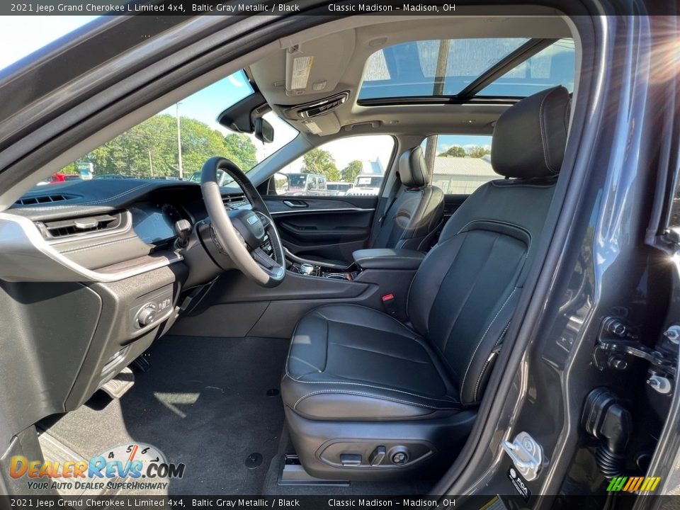 2021 Jeep Grand Cherokee L Limited 4x4 Baltic Gray Metallic / Black Photo #2