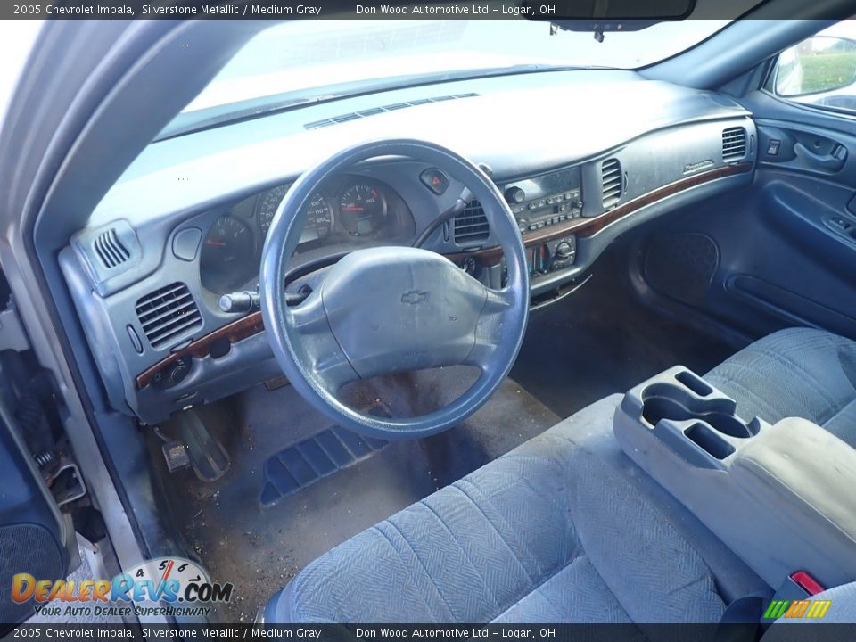 2005 Chevrolet Impala Silverstone Metallic / Medium Gray Photo #12