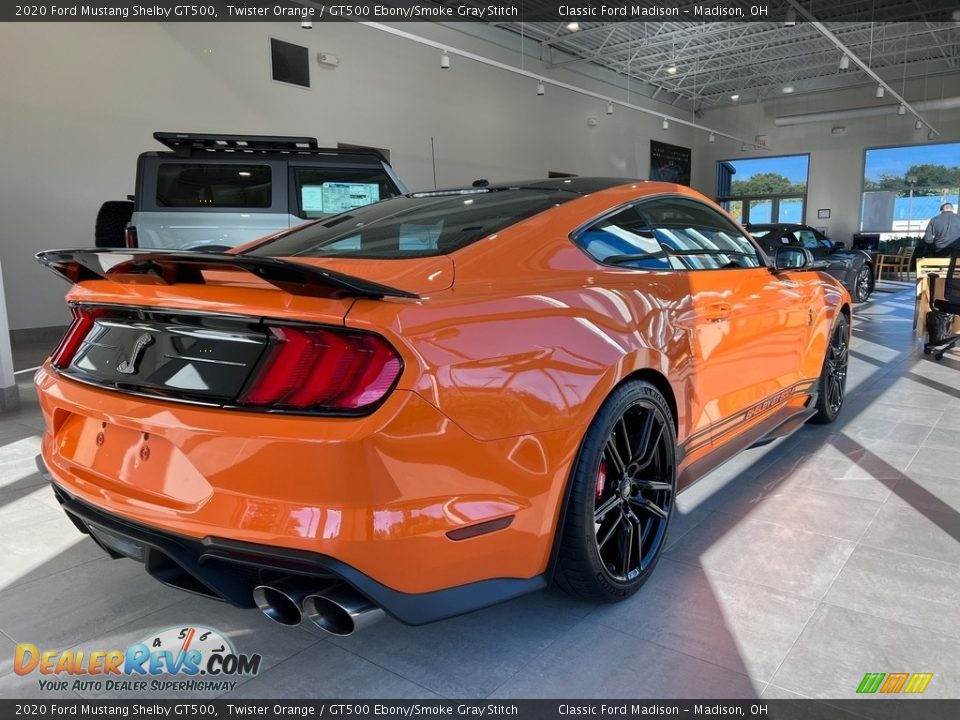 Twister Orange 2020 Ford Mustang Shelby GT500 Photo #7