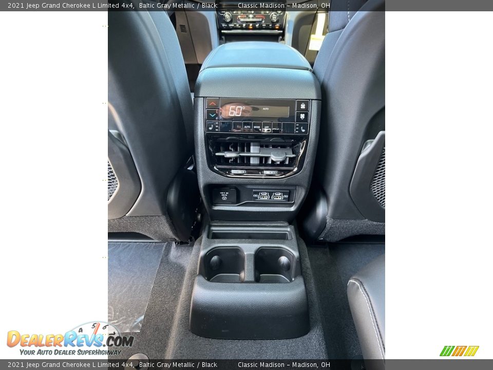 2021 Jeep Grand Cherokee L Limited 4x4 Baltic Gray Metallic / Black Photo #8