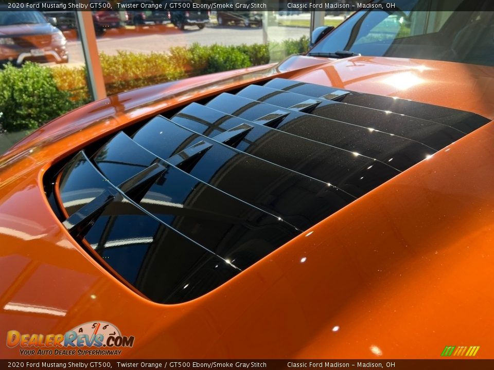 2020 Ford Mustang Shelby GT500 Twister Orange / GT500 Ebony/Smoke Gray Stitch Photo #12