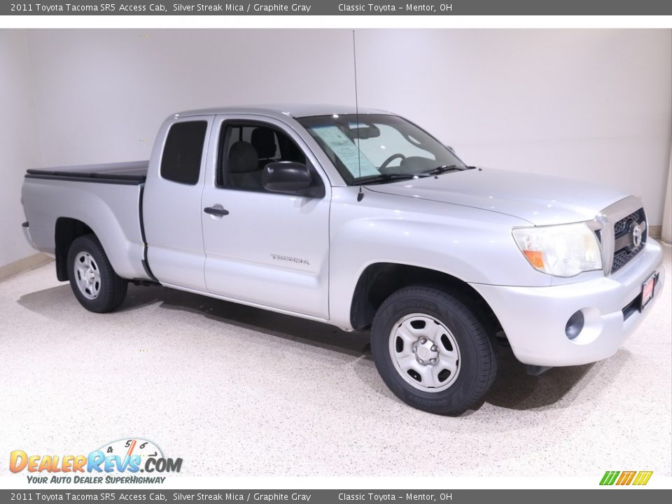 2011 Toyota Tacoma SR5 Access Cab Silver Streak Mica / Graphite Gray Photo #1