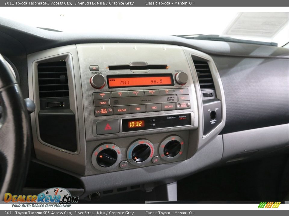 2011 Toyota Tacoma SR5 Access Cab Silver Streak Mica / Graphite Gray Photo #9