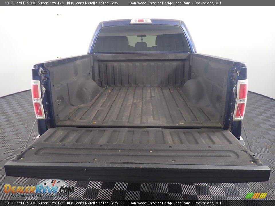 2013 Ford F150 XL SuperCrew 4x4 Blue Jeans Metallic / Steel Gray Photo #13