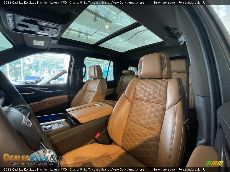 Brandy/Very Dark Atmosphere Interior - 2021 Cadillac Escalade Premium Luxury 4WD Photo #2