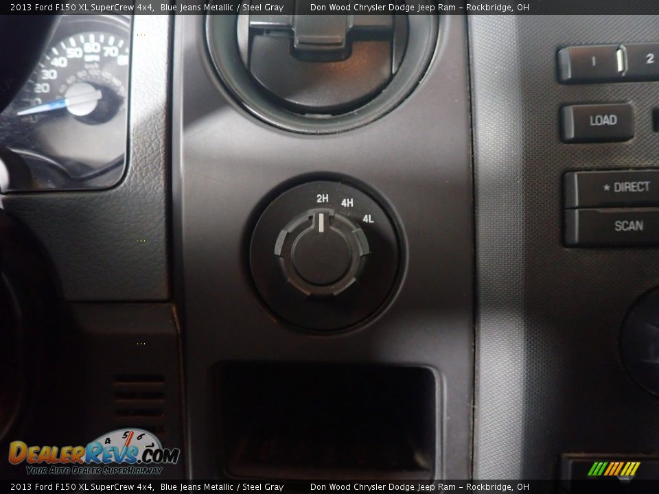 2013 Ford F150 XL SuperCrew 4x4 Blue Jeans Metallic / Steel Gray Photo #26