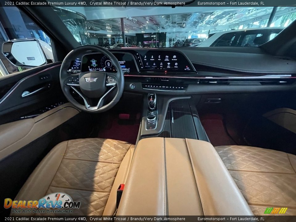Dashboard of 2021 Cadillac Escalade Premium Luxury 4WD Photo #6