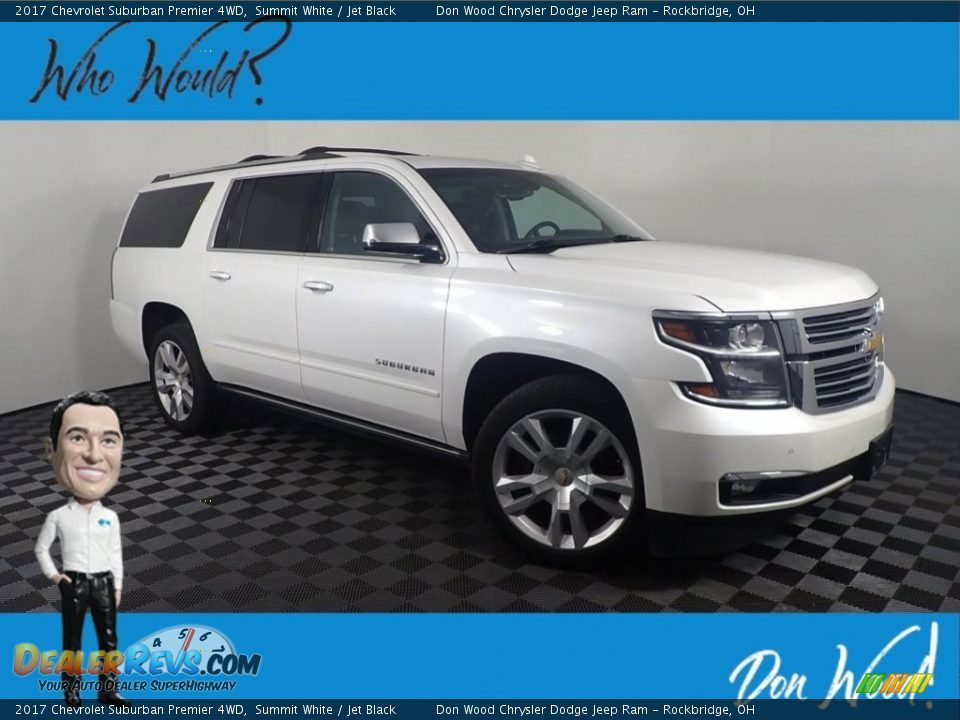 2017 Chevrolet Suburban Premier 4WD Summit White / Jet Black Photo #1