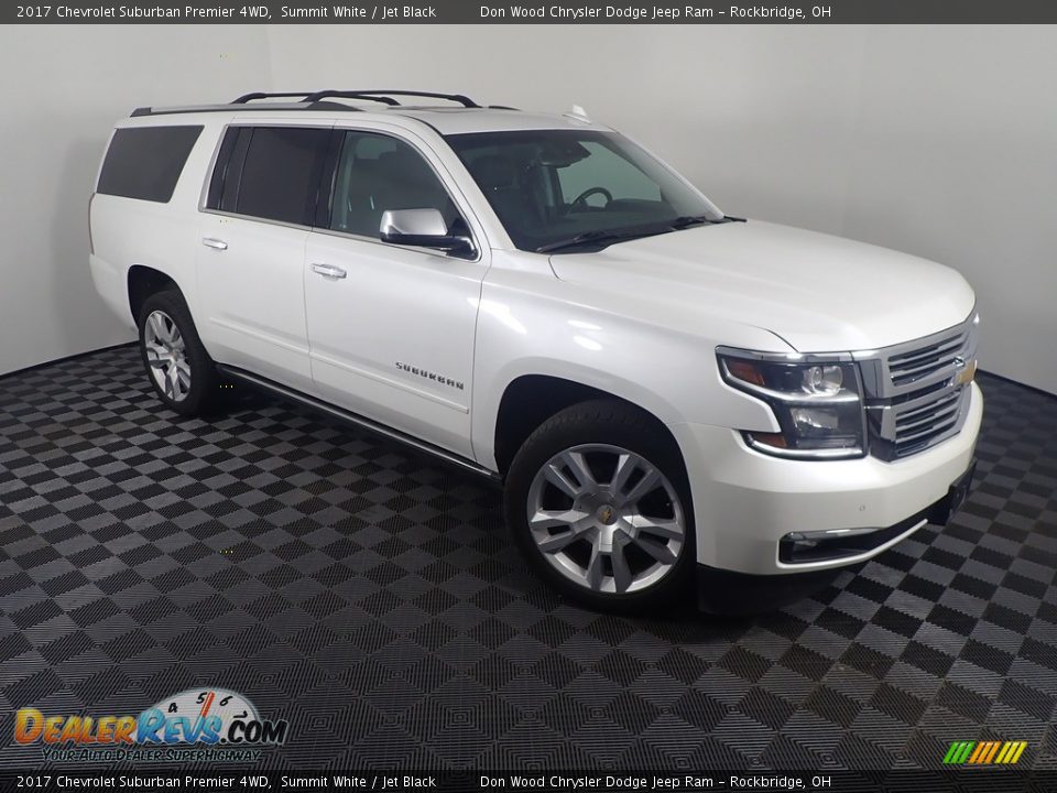 2017 Chevrolet Suburban Premier 4WD Summit White / Jet Black Photo #6