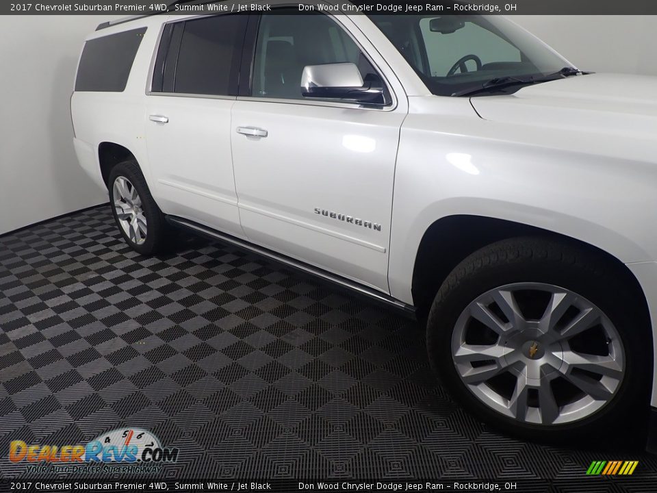 2017 Chevrolet Suburban Premier 4WD Summit White / Jet Black Photo #7