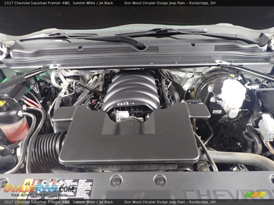 2017 Chevrolet Suburban Premier 4WD Summit White / Jet Black Photo #10