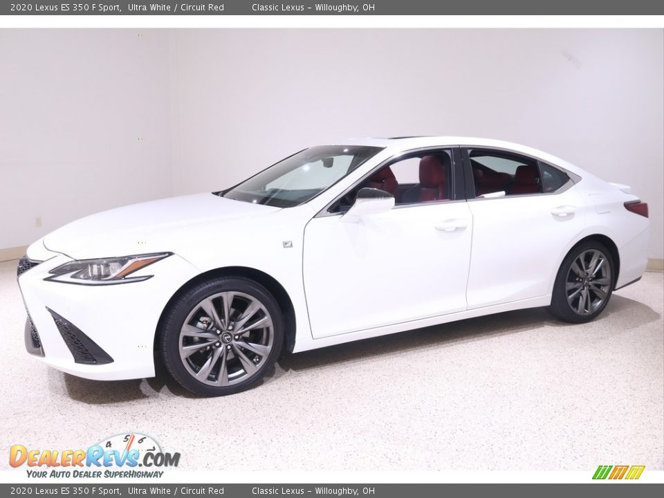 Ultra White 2020 Lexus ES 350 F Sport Photo #3