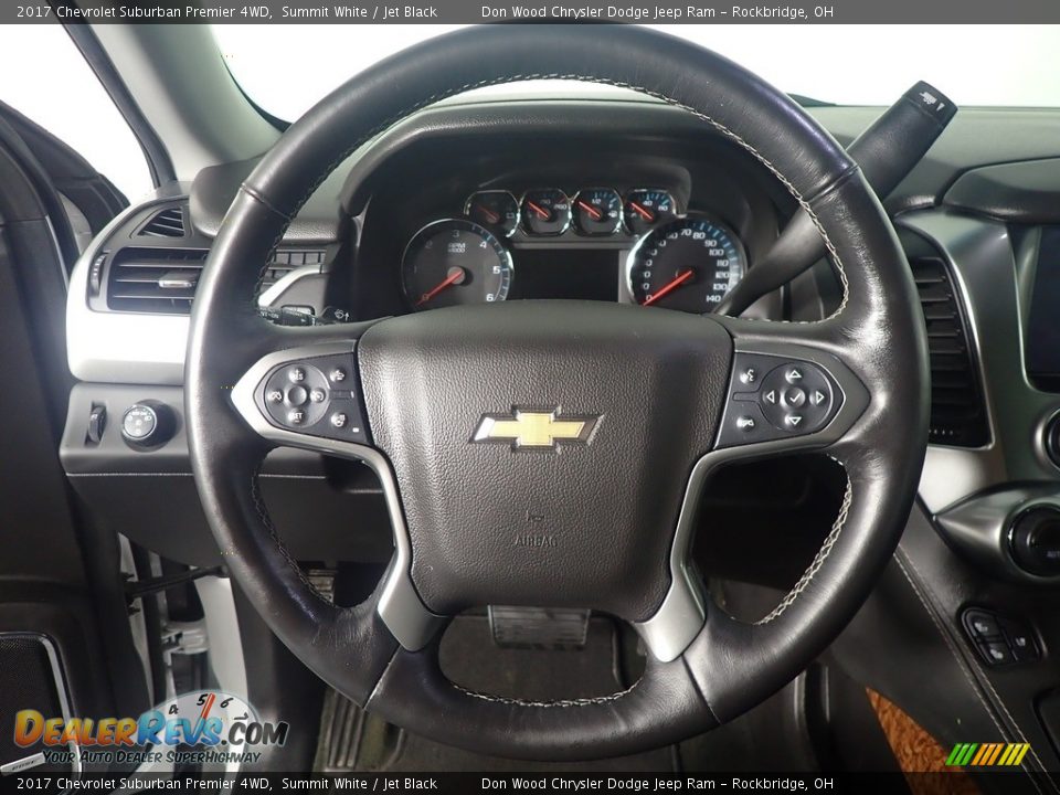 2017 Chevrolet Suburban Premier 4WD Summit White / Jet Black Photo #27