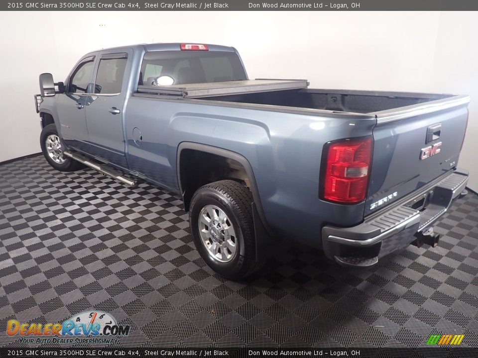 Steel Gray Metallic 2015 GMC Sierra 3500HD SLE Crew Cab 4x4 Photo #10