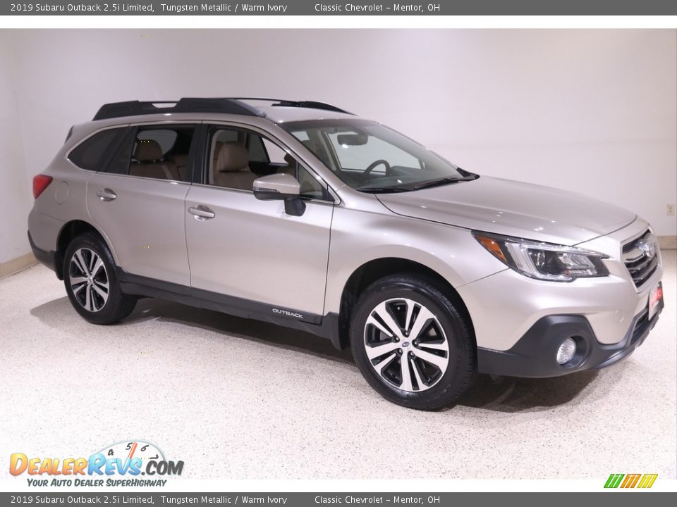 2019 Subaru Outback 2.5i Limited Tungsten Metallic / Warm Ivory Photo #1