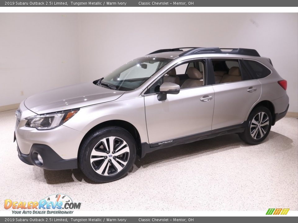 2019 Subaru Outback 2.5i Limited Tungsten Metallic / Warm Ivory Photo #3