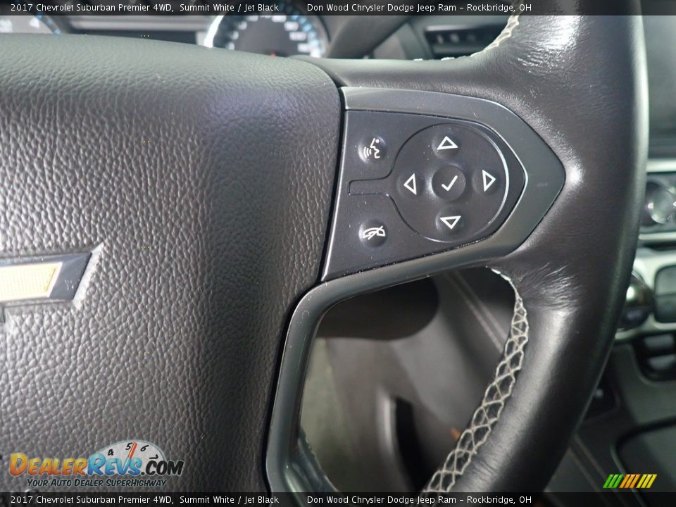 2017 Chevrolet Suburban Premier 4WD Summit White / Jet Black Photo #30