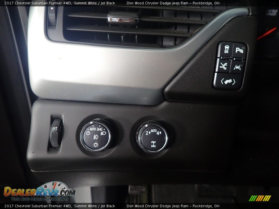 2017 Chevrolet Suburban Premier 4WD Summit White / Jet Black Photo #31