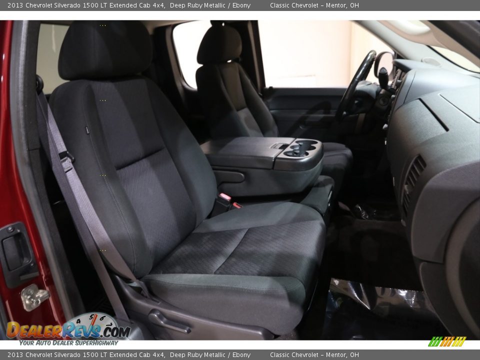 2013 Chevrolet Silverado 1500 LT Extended Cab 4x4 Deep Ruby Metallic / Ebony Photo #11