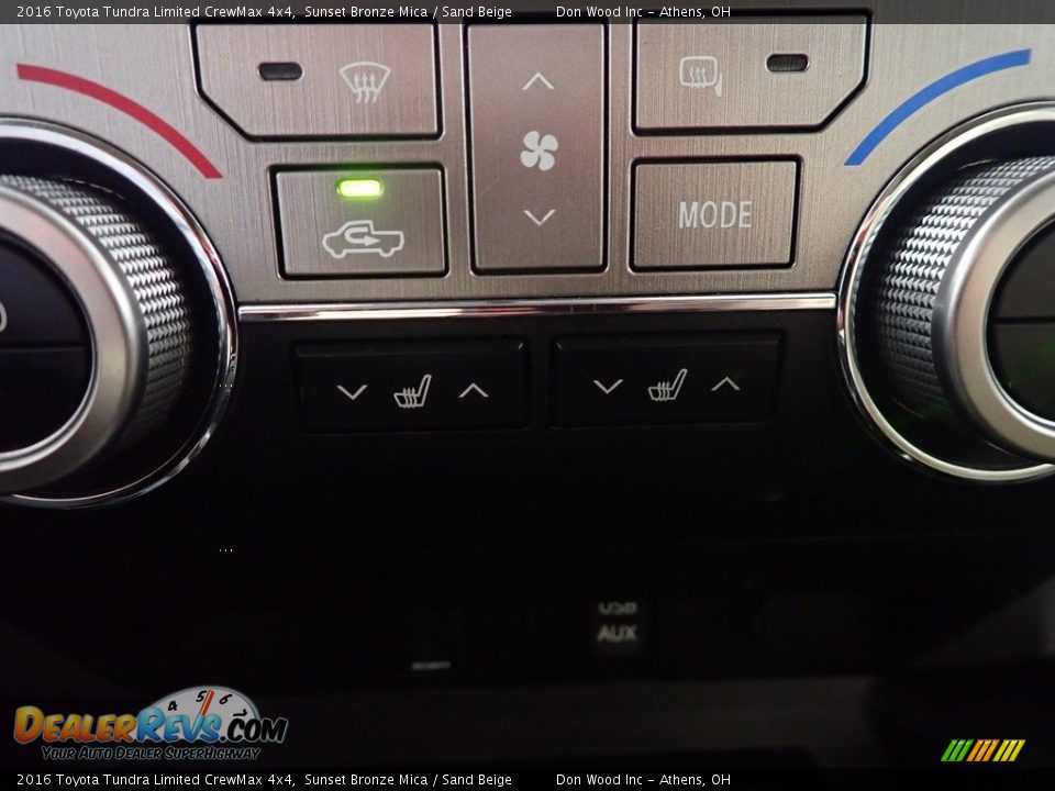 2016 Toyota Tundra Limited CrewMax 4x4 Sunset Bronze Mica / Sand Beige Photo #2