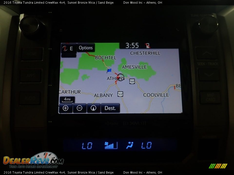 2016 Toyota Tundra Limited CrewMax 4x4 Sunset Bronze Mica / Sand Beige Photo #3