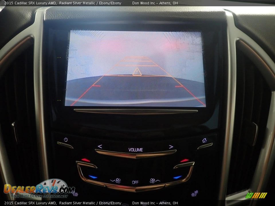 2015 Cadillac SRX Luxury AWD Radiant Silver Metallic / Ebony/Ebony Photo #3